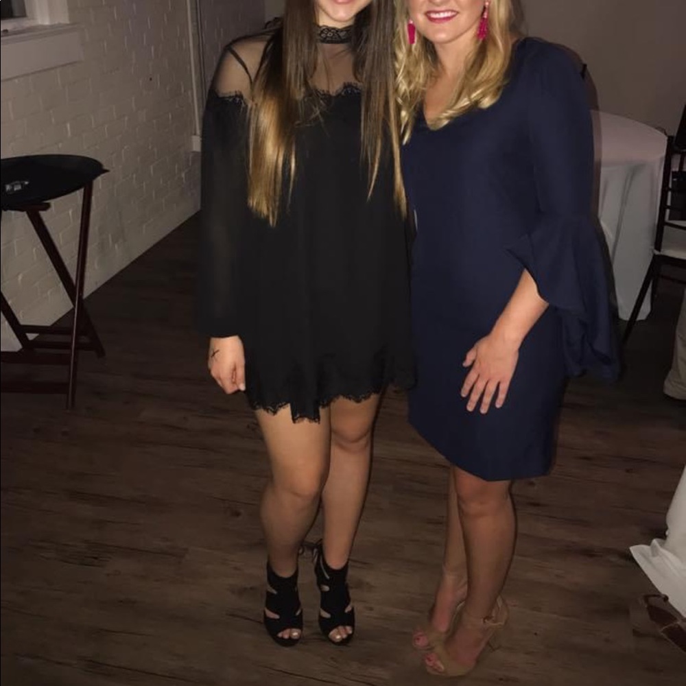 Forever 21 black cocktail dress